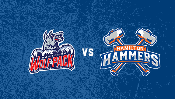 More Info for HAMILTON HAMMERS VS. HARTFORD WOLF PACK