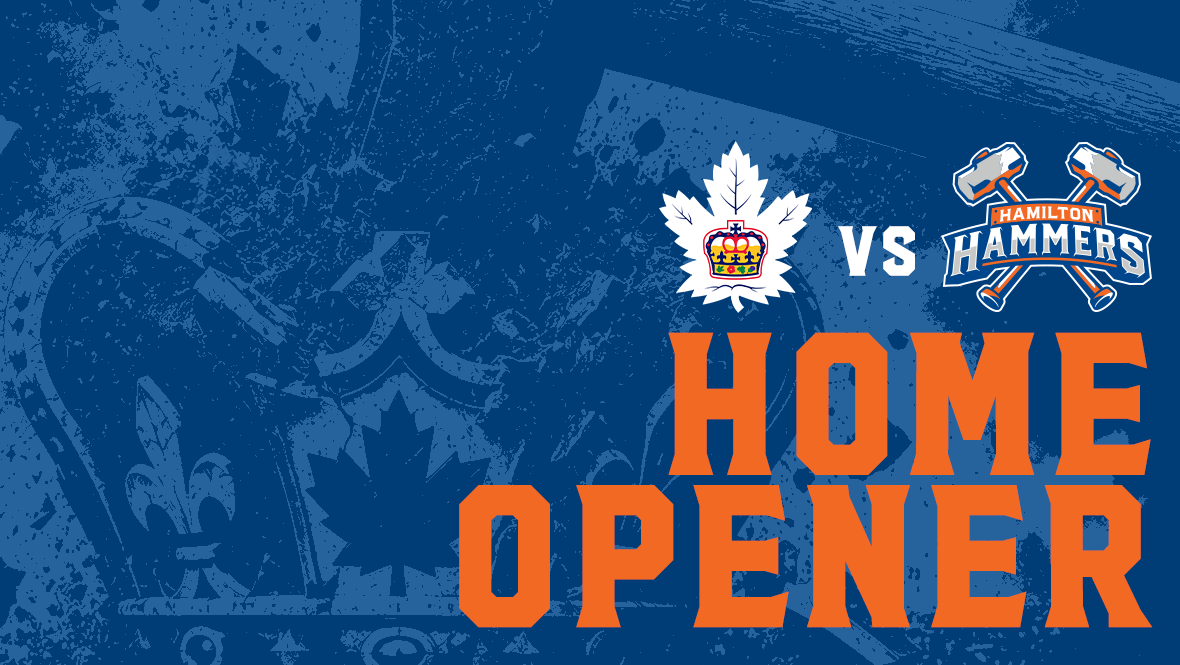 More Info for HAMILTON HAMMERS VS. TORONTO MARLIES