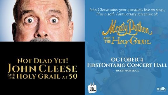 More Info for John Cleese and the holy grail at 50