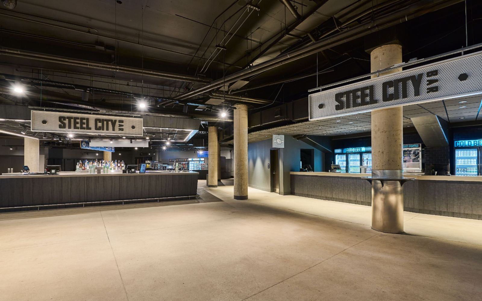 Interior shoot 2026 - Steel City Bar - Event Level