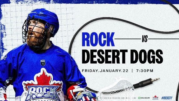 More Info for TORONTO ROCK VS. LAS VEGAS DESERT DOGS