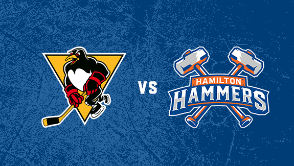 More Info for HAMILTON HAMMERS VS. WILKES-BARRE/ SCRANTON PENGUINS